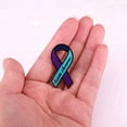 thumbnail image 3 of SIEYIO Suicide Awareness Ribbon Enamel Brooch Pin Mental Health Jewelry Accessories, 3 of 9