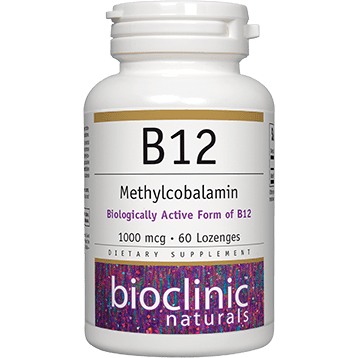 Bioclinic Naturals - B12 Methylcobalamin 1000 mcg. - 60 Lozenges