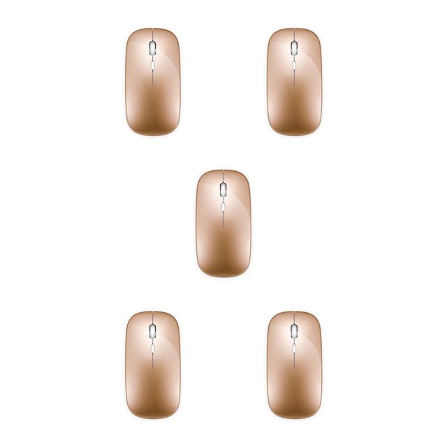 Ordenador portátil Tholdsy controlador de ratón inalámbrico 2,4 GHz recargable 1600 DPI Type2 NO2