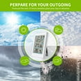 thumbnail image 3 of Digital Wireless Weather Station Indoor Outdoor Thermometer Hygrometer Sensor, 3 of 9