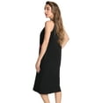thumbnail image 2 of Just Love Short Sleeve Nightgown Sleep Dress for Women (Black - Grateful Thankful, X-Large), 2 of 3