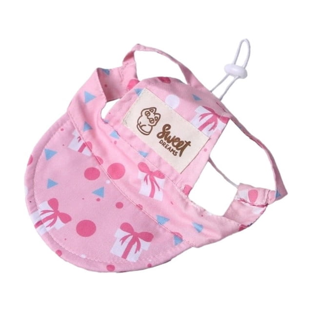 Cat Puppy Cute Fisherman Cap Baseball Cap Breathable Demin Sun Adjustable Party Wear For Small To Medium