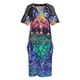 thumbnail image 3 of Moon World-vestido holgado con bolsillos para mujer vestidos de cóctel vestido de noche, 3 of 6