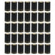thumbnail image 1 of 100 tapas termorretráctiles selladas para botellas de vino tinto de 33 mm, 1 of 6
