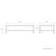 thumbnail image 1 of Mesa Centro TRAZO 120x60 Gris Claro-Roble PEME DOMUS TRAZO/Mesa, 1 of 4
