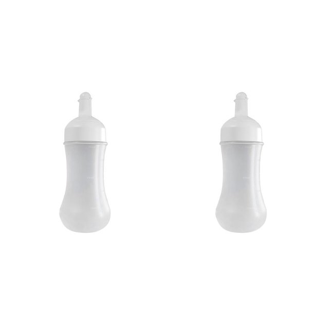 sweethay Botella de salsa de 350ML, exprimidor de mermelada, dispensador de condimentos, boquilla de Clip, botella de almacenamiento vacía de plástico, Type6 NO6 sweethay CBP210843
