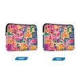 thumbnail image 7 of FORMRS 13-13.3 inch Laptop Sleeve Case Soft Carrying Quilted Computer Bag Cover, Art Map, 7 of 7