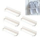 thumbnail image 2 of 5pcs Zapatillas montadas en la pared Rack Creative Punch Free Shoes Estante Zapatos Organizador Almacenamiento para baño (Beige), 2 of 4