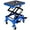 Blue-MR2052, variant on 350 Lbs Heavy Duty Hydraulic Motorcycle Lift Jack Table, Scissor Lift Stand Foot Operated ATV Dirt Bike Scissor Stand with 4 Wheels, Lifting Range 13.78-34.25 Inches