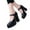 Black, variant on Babysbule Sandals for Women Women Casual High Heel Thick Heels Pumps Ankle Work Buckle Strap Shoes