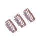 thumbnail image 1 of Pinzas para Peluca SSuperp con Clips de Presión de Goma 32 mm Marrón Claro 24 Piezas, 1 of 4