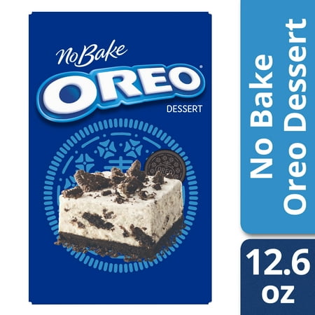 - (3 Pack) Jell-O No Bake Oreo Dessert Mix, 12.6 oz Box