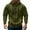 001Army Green, variant on Dwelliawo Cargo Hoodies for Men Tactical Sweatshirts Zip Up Cargo Pullover Winter Fashion Workout Sweatshirts with Pocket Army Green L