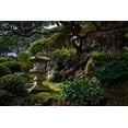 thumbnail image 2 of Haddad, Sheila 18x13 White Modern Wood Framed Museum Art Print Titled - A peaceful garden with Pagoda and old tree, 2 of 4