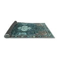thumbnail image 2 of Ahgly Company Indoor Round Persian Light Blue Traditional Area Rugs, 6' Round, 2 of 4