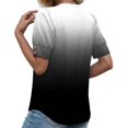 thumbnail image 6 of beishanbush Fall Sales Saving $10 Summer T Shirts Women's Blouse,V Neck Short Sleeve Button Loose Fit Casual Summer Top Under $10, 6 of 7