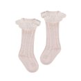 thumbnail image 1 of SAYOO Calcetines de encaje de princesa para niños y niñas, calcetines de algodón finos y dulces calados de color sólido para 1-5 años SAYOO  casual, 1 of 8