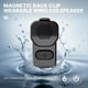 thumbnail image 4 of Altavoz Bluetooth Portátil con Clip, Resistente Al Agua IPX5, Subwoofer Estéreo BT5.3 con Micrófono Incorporado., 4 of 5