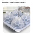 thumbnail image 3 of Silicone Rugby Ice Tray Shape Whisky Ice Ball Maker Hockey Mold, 3 of 5
