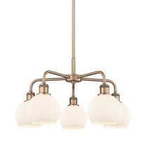 Innovations Lighting 516-5Cr-15-24 Athens Chandelier Athens 5 Light 24" Wide Chandelier -