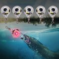 thumbnail image 4 of Señura 5 PCS LED PESCA SUBTERA LA LAMPARA DE NOCHE EN FORMA DE OJO LIGERO DE Señoría de Señuelos de Señuelos de Señuelo Herramiente de CEBO, 4 of 7