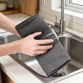thumbnail image 5 of Microfiber Cleaning Cloths for Glass and Kitchen, Streak Free Reusable Cleaning Wipes for Window Car Mirror Stainless Steel Household Cleaning Towel High Absorbent Cleaning Rag, 5 of 8
