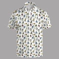 thumbnail image 2 of CONZONE Men's Polo Shirt Short Sleeve Casual Polo Shirts For Men Graphic Collared Cozy Summer Golf Shirts, 2 of 4
