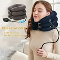 thumbnail image 2 of Cervical Neck Traction Device, 3-Layer Inflatable Collar, Pain Relief Support, 9.84 x 7.5 inches, 2 of 8