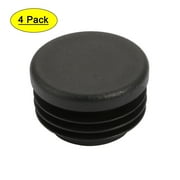 4Pcs Chair Table Leg Plastic Cap Round Tube Insert Fit 32mm Pipe Outer Dia