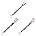 thumbnail image 1 of Shengyu 2pcs Carabiner Anti-Lost Rope sub-Plier Control Fish Hang Buckle Rope Strong red 3Set, 1 of 6