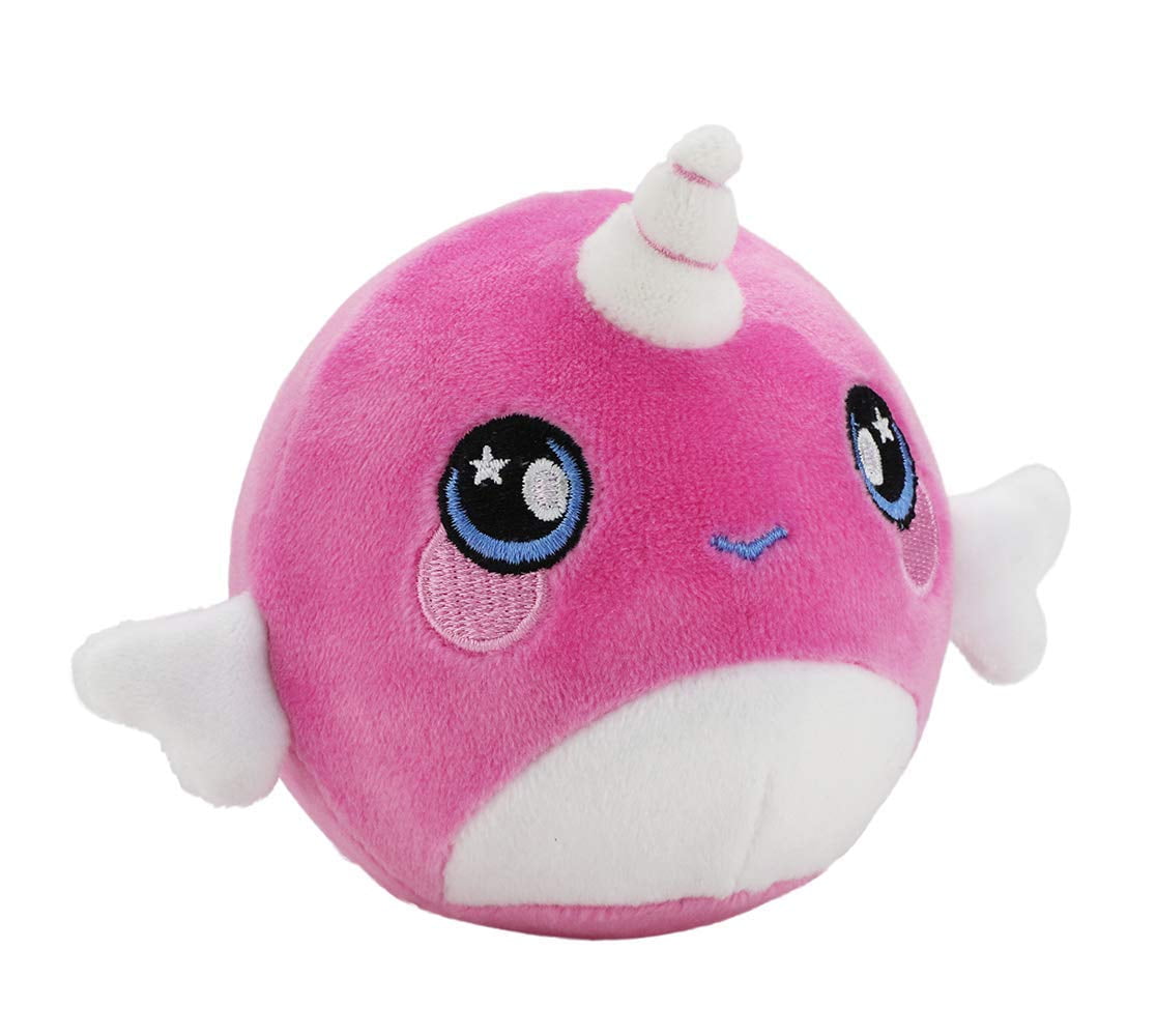 squeezamals rainbow narwhal