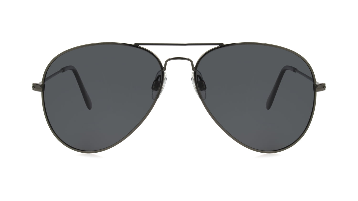 Foster Grant Mens Aviator Gun Sunglass