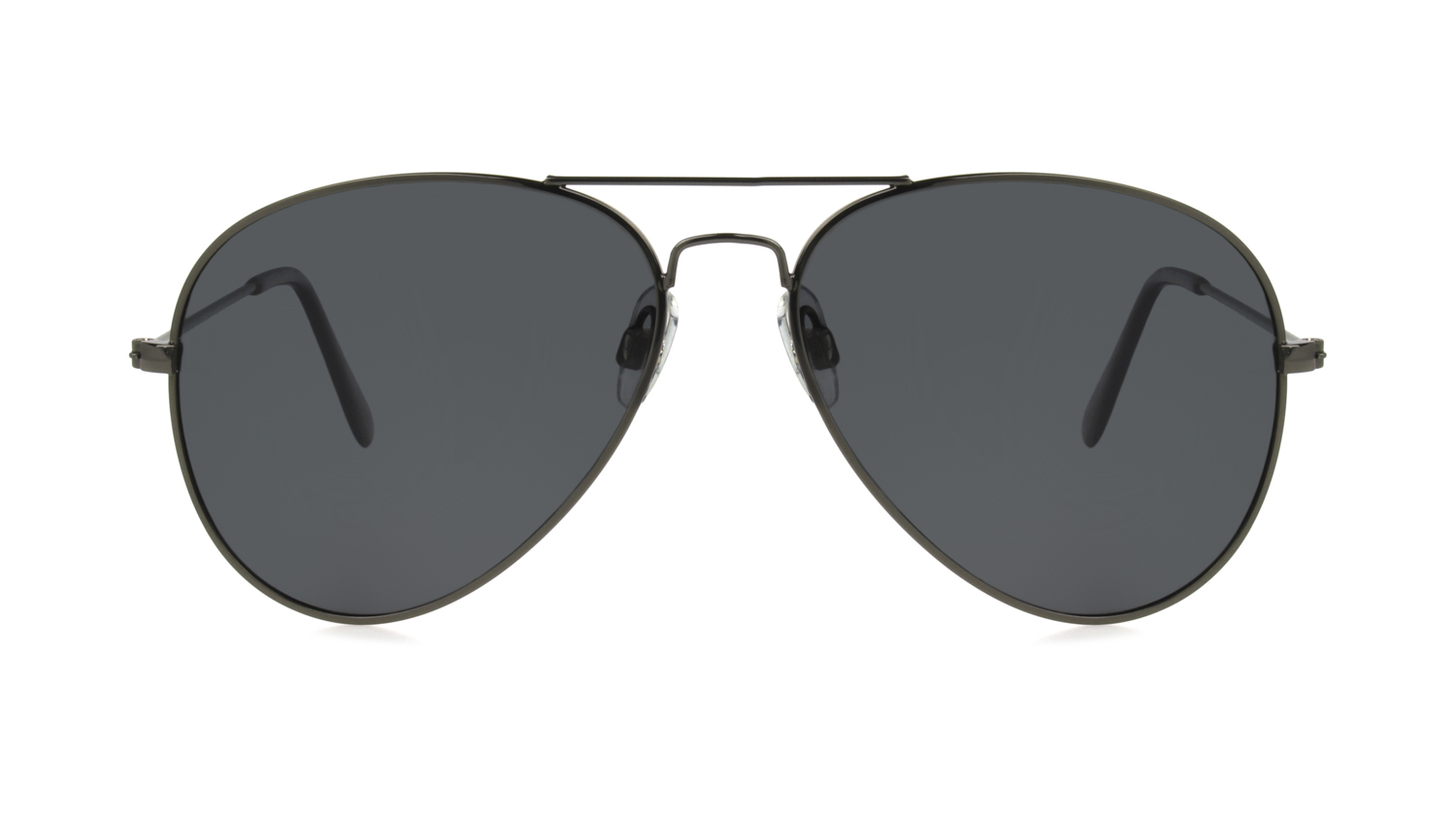 Foster Grant Men's Aviator Fashion Sunglasses Gunmetal
