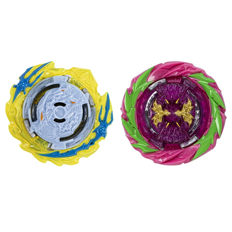 Beyblade Burst QuadStrike Fierce Bazilisk B8 and Hydra