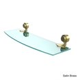 thumbnail image 5 of Venus Collection 18-in Glass Shelf in Venetian Bronze, 5 of 5