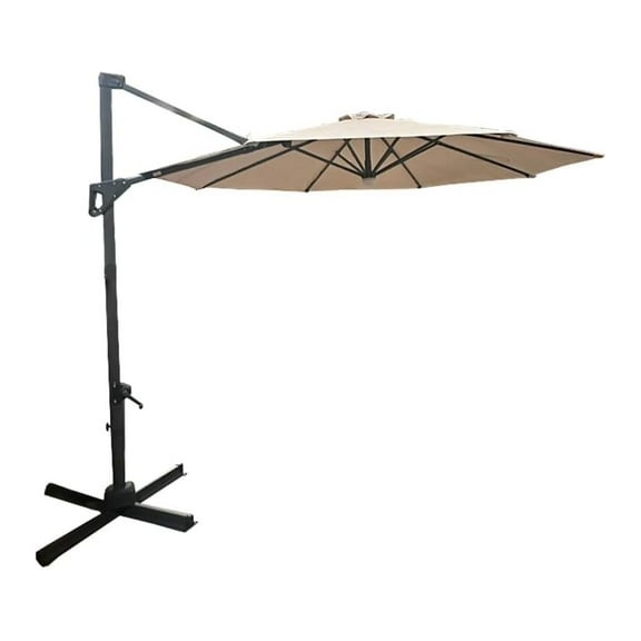 10' Round Umbrella Replacement Canopy - RipLock 350 Beige Top Cover