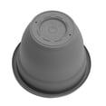 thumbnail image 7 of Bloem Ariana 20" Charcoal Round Self-Watering Resin Planter Pot - Rolled Rim Indoor and Outdoor Gardening Planter, 7 of 7