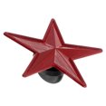 thumbnail image 4 of Broche de estrella de estilo chino vintage Pin de solapa de aleación de zinc elegante para mujer Broche rojo de estrella de cinco puntas retro para moda y decoración, 4 of 8