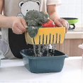 thumbnail image 3 of 3 In1 Kitchen Colander With Lid- Plastic Double-layer Sets/storage, 3 of 5