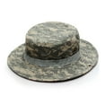 thumbnail image 2 of KALE Bucket Hat Camouflage Rope Button Tactical Solid Color Gray, 2 of 3