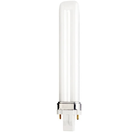

Satco Lighting S6780 Single 13 Watt T4 Cfl Plugin (Gx23) Compact Fluorescent Bulb -