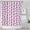 Pioneer Flower Floral Print Pattern-1, variant on Strawberry and Blossom Pink Pattern Modern Waterproof Shower Curtain Set with 12 Hooks, Washable Decorative Bathroom Shower Curtain