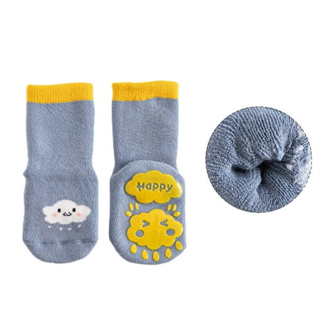 

Cartoon Printing 0-5 Year Old Unisex Baby Cotton Socks Cartoon Animal Multicolor