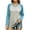 Blue, variant on Tqcoqu Women's V Neck Color Block Raglan Long Sleeve Tunic Tops,Contrast Raglan Sleeve Loose Casual Basic Shirts For Fall,Army Green Women's S-XXL