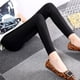 thumbnail image 2 of Mallas finas y brillantes para mujer, leggings básicos de 9 puntos hasta el tobillo, 2 of 7