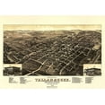 thumbnail image 2 of Beck 14x11 Black Ornate Wood Framed with Double Matting Museum Art Print Titled - Tallahassee Florida - Beck 1885, 2 of 4