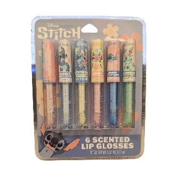 Stitch 6pk Lip Gloss on Card
