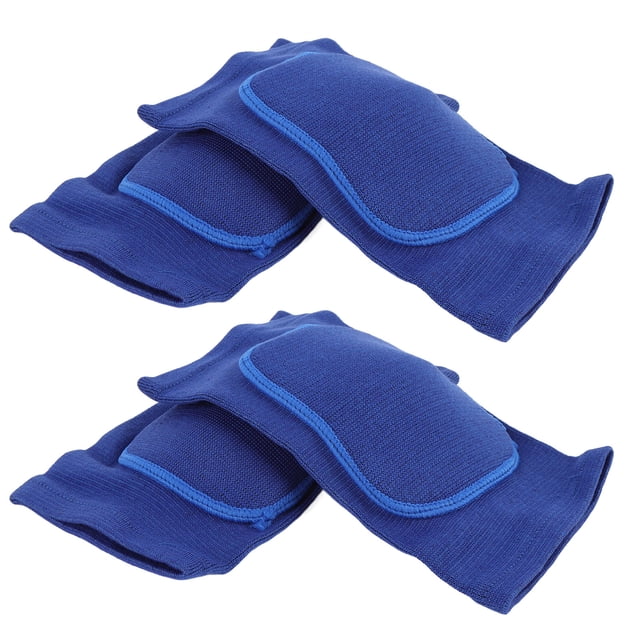 Genouillères de Volleyball Absorption des Chocs en Mousse Éponge Protectrice avec Design Élastique pour Basketball Course Randonnée