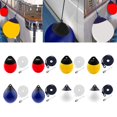 thumbnail image 2 of Boat Fender Ball Protector with Inflatable Pin and Rope Anchor Buoy Float for Pontoon Boat Sailboats Yacht Small Boat Row Boats, 2 of 5