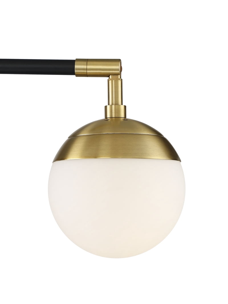 Possini Euro Design Arc Floor Lamp, 72 Inch Tall, Black and Gold